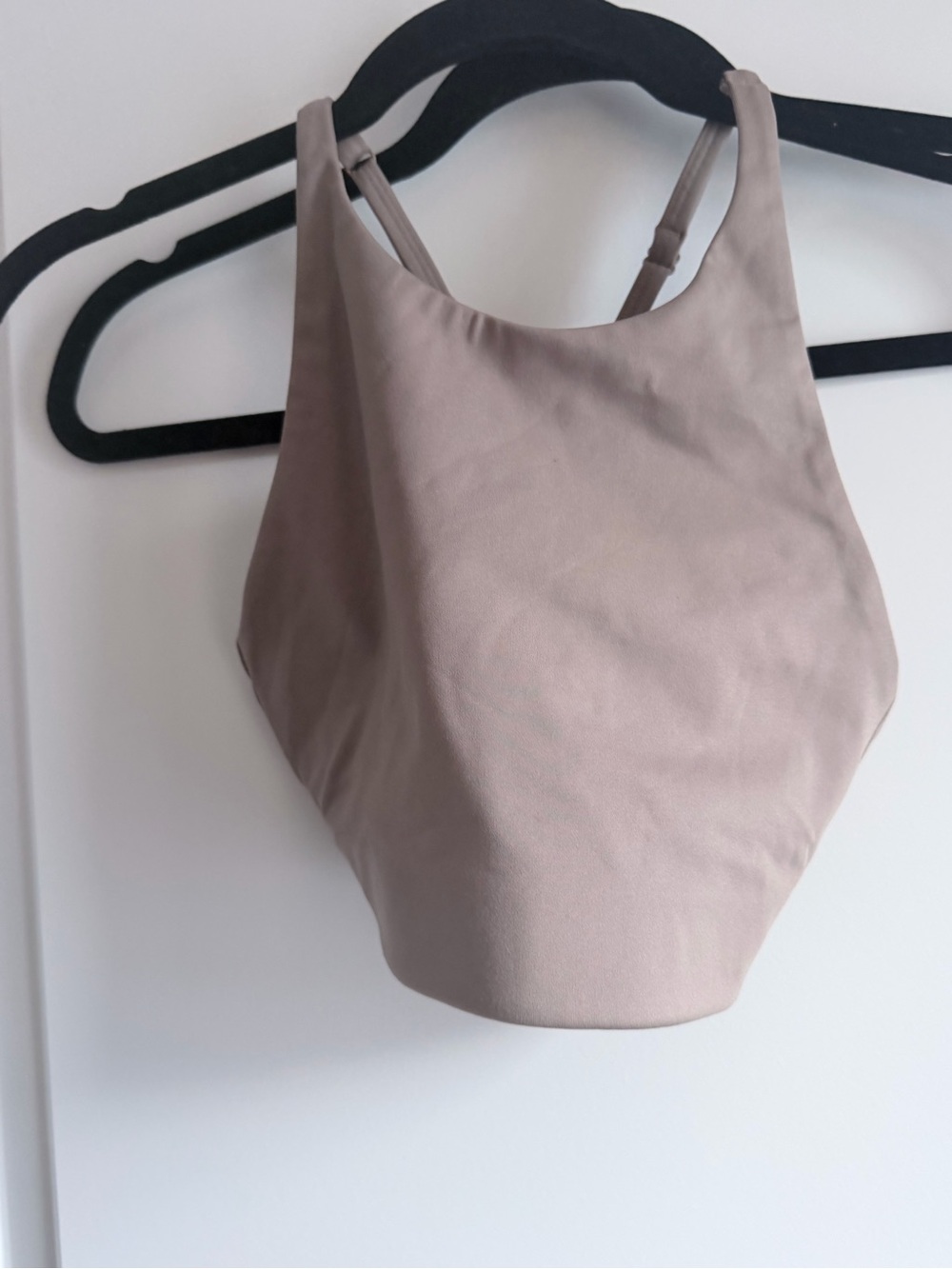girlfriend collective Taupe Sports Bra